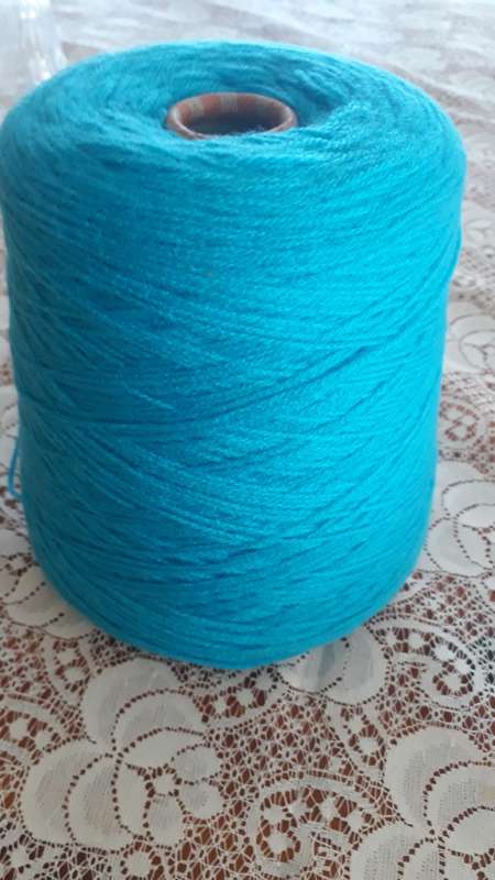 Fiesta 4ply Blue Knitting Blue Wool - unused