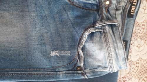 Vintage Sissy Boy Jon Jon Bootleg Light  Blue Fade Jeans Size 10/28- Pre-Loved