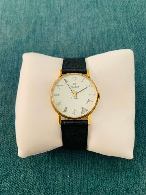 Vintage Collectors Gents Roidor Freemason Watch!
