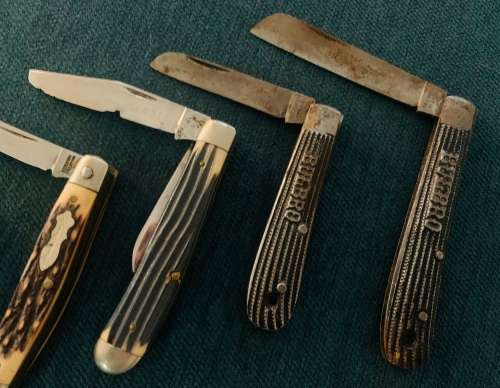 8x Vintage Collectors Knives!! Various Makes Best-Bulbro and More!