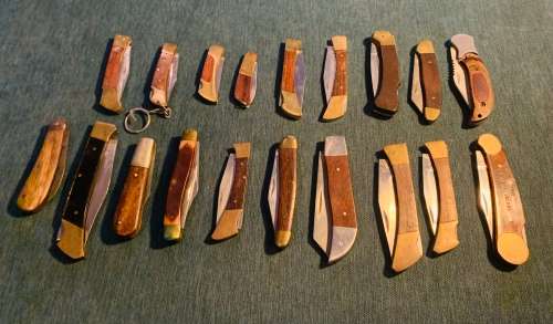 19x Antique Solid Collectors Knife Lot-Various Makes!