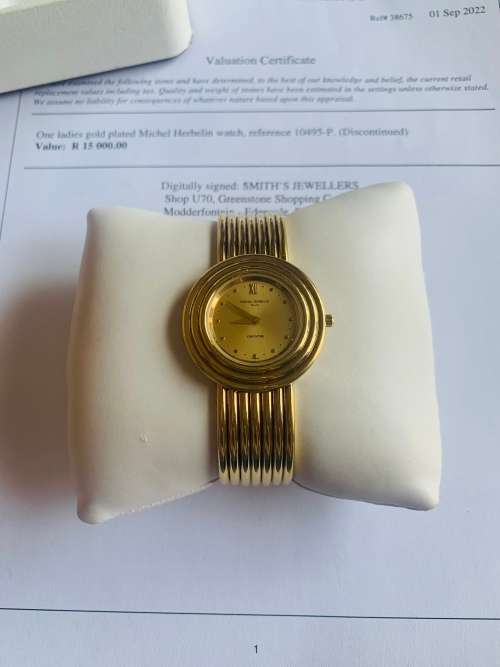 Stunning Brilliant Condition Vintage Ladies Michel Herbelin Watch! Valued @ R15000.00