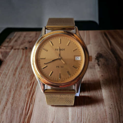 Stunning Vintage Tissot PR50 gents watch