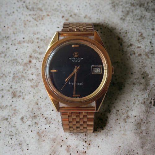 Stunning vintage Favre-Leuba dynamic watch value R7500