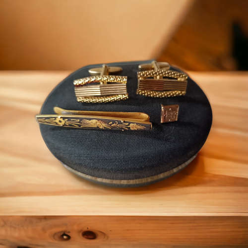 Stunning collectors selection of cufflinks and tie clips