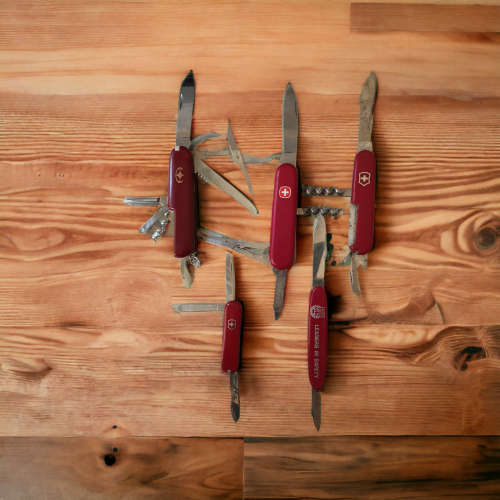 Collectors selection of pocket and multi tool knives