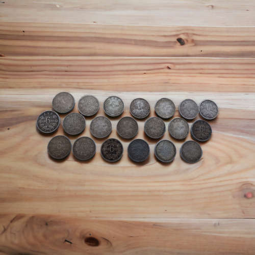 Extremely valuable Rare vintage collectors selection of 49 Paul Kruger ZAR coins