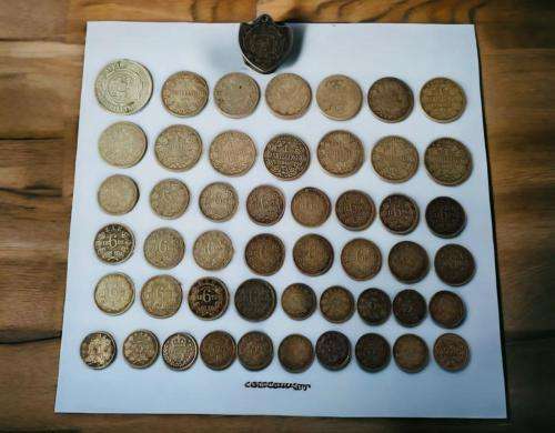 Extremely valuable Rare vintage collectors selection of 49 Paul Kruger ZAR coins