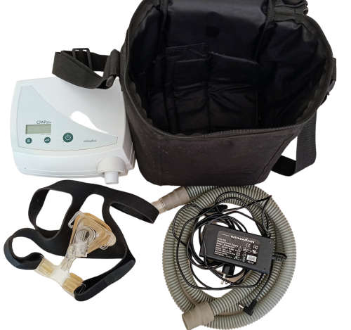 Weinmann CPAP 20e sleep apnea machine complete with mask and carry bag