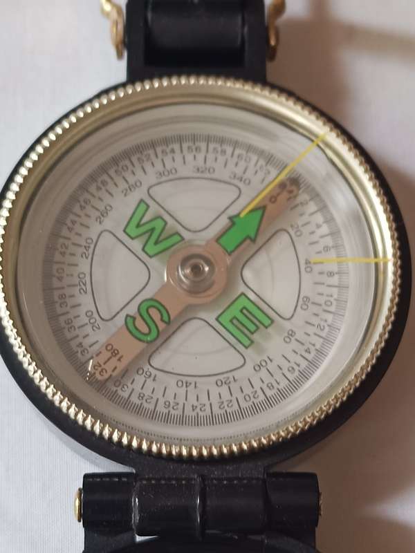 Two collectors Lensatic compasses
