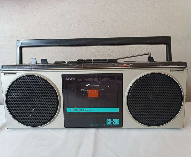 Collectors vintage Aiwa Radio Cassette recorder
