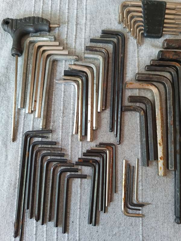 Collectors lot of various Allen keys