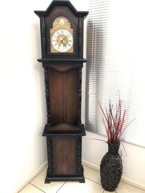 !!R1 Start!! No Reserve!! Grandfather Clock!!