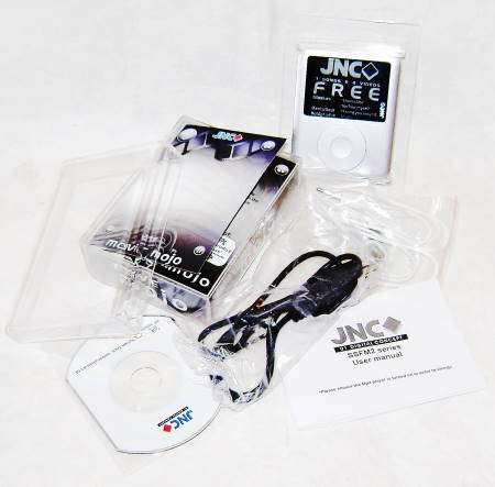 LIKE NEW JNC MP3 MOVIE PLAYER CHROME