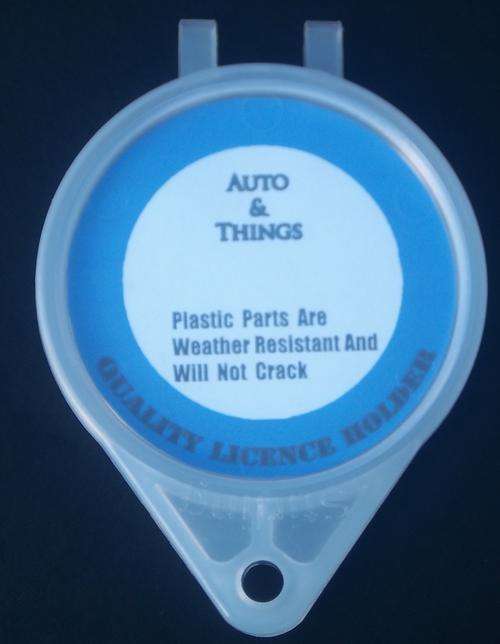 Plastic Licence Holder