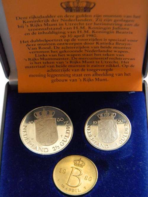 Canada 3 Coin 1980 PROOF SET