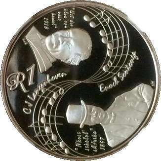 South Africa 2009 National Anthem Proof R1 - Certified NGC PF70 Ultra Cameo - Finest Known