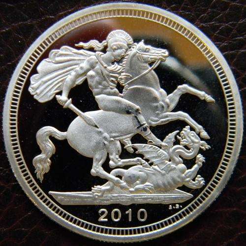 2010 Great Britain INA Retro Fantasy Issue Silver Crown in PROOF and encapsulated