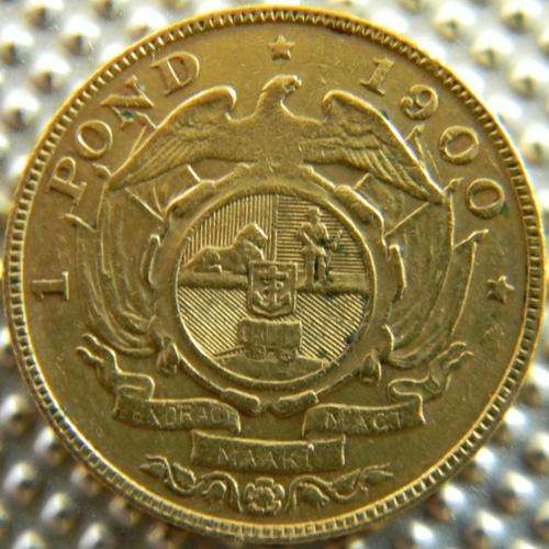 ZAR 1900 Gold Kruger Pond