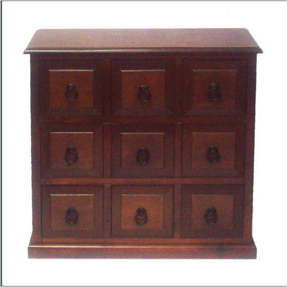 **Ambassadors Gifts** Dark Cherry CD Unit      60.5cm x 63cm x 23.5cm