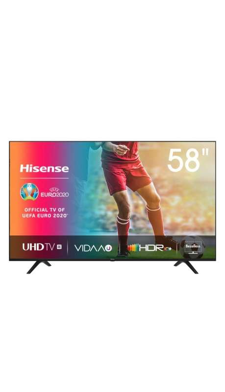 Hisense 58` UHD HDR Smart LED TV