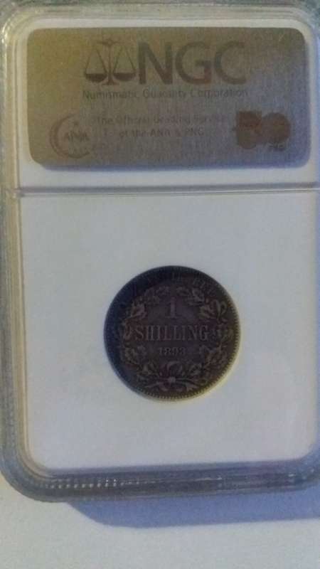 1893 ZAR 1 SHILLING