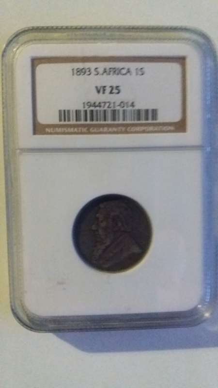 1893 ZAR 1 SHILLING