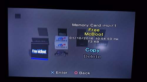 Sony PS2 Memory Card Silver (Free McBoot)