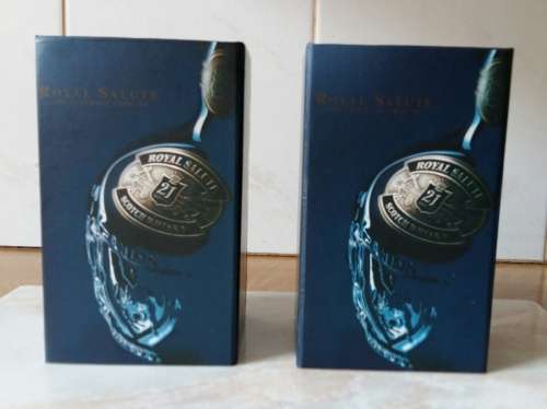 Chivas Royal Salute 21 years old miniature collection