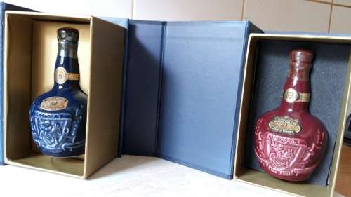 Chivas Royal Salute 21 years old miniature collection