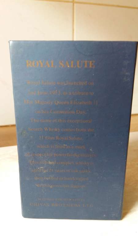 Chivas Royal Salute 21 years old miniature collection