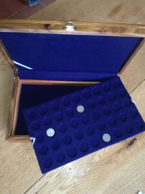 Sixpence Case for Coin Collectors