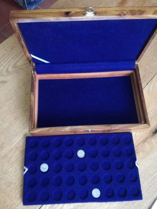 Sixpence Case for Coin Collectors