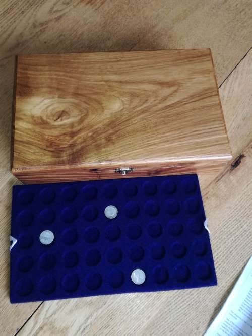 Sixpence Case for Coin Collectors
