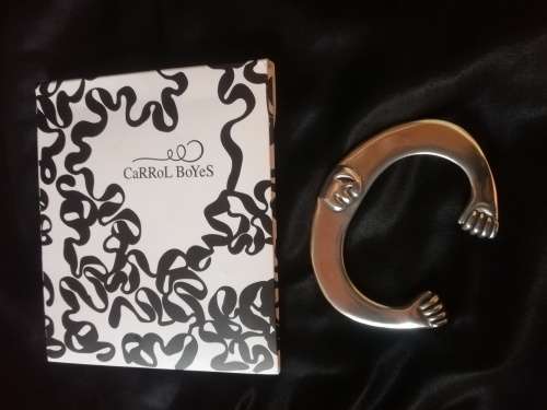 RARE CARROL BOYES MAN DESIGN BANGLE BRACELET