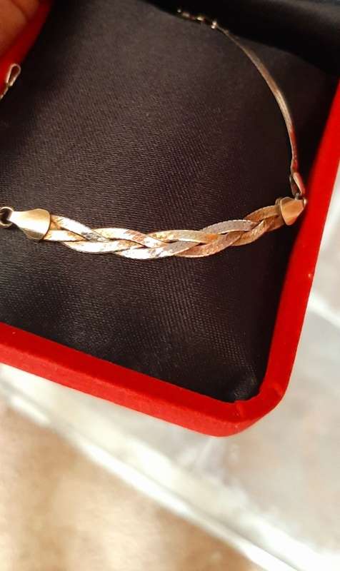 STERLING SILVER TRI COLOR ORIGINAL MILOR BRACELET