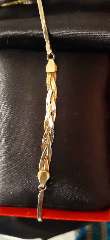 STERLING SILVER TRI COLOR ORIGINAL MILOR BRACELET