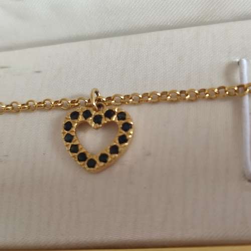 RUBY, SAPPHIRE, DIAMOND 18K GOLD ON STERLING