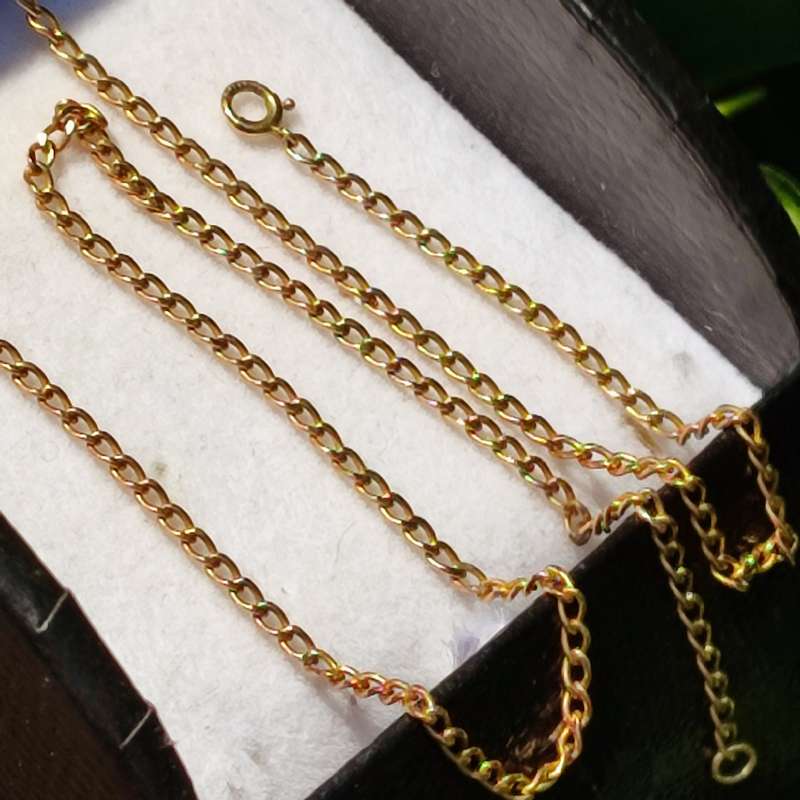 9CT GOLD VINTAGE CHAIN