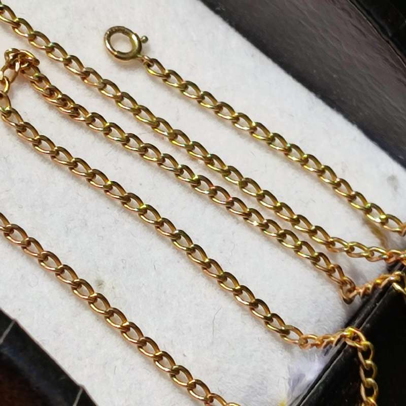 9CT GOLD VINTAGE CHAIN