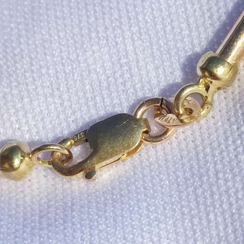 9CT GOLD ITALIAN DESIGN BRACELET