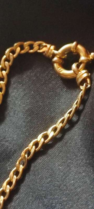 9CT GOLD SIGNORETTI CLASP BRACELET