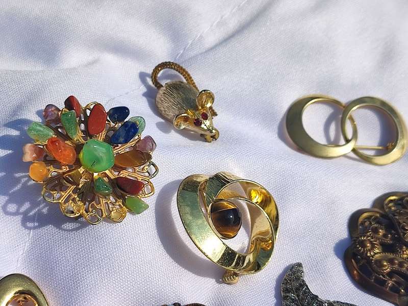 Lot of Brooches