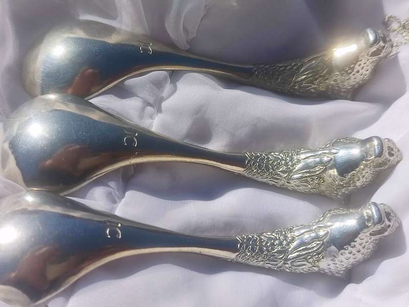 Lot Jenna Clifford Leapord Head Spoons