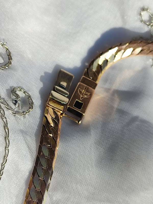 Estate Find Italian Vintage 9ct Gold Necklace