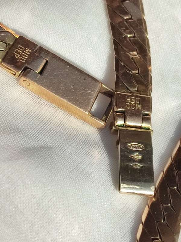Estate Find Italian Vintage 9ct Gold Necklace