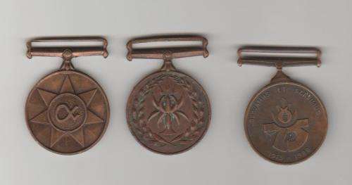 3 MEDALS OF SOUTH AFRICA