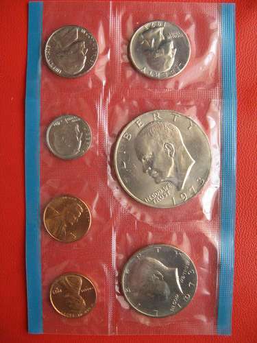 4 X USA MINT SETS 1970 1971 1972 1973