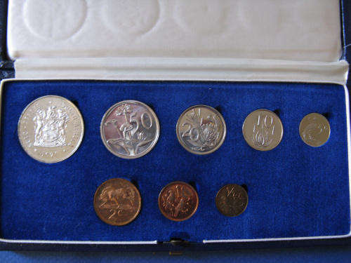 4 X SHORT PROOF SETS 1970 + 1971 + 1972 + 1973