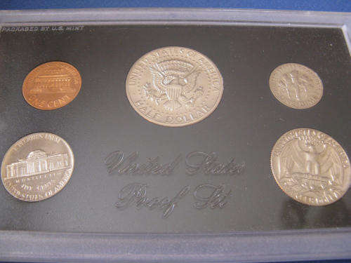 U.S.A. 1971 PROOF SET + MINT SET + SILVER UNC DOLLAR